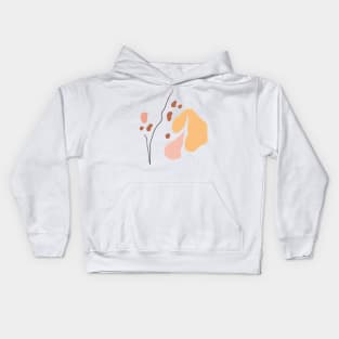 Abstract Shape Art #abstractart #digitalart Kids Hoodie